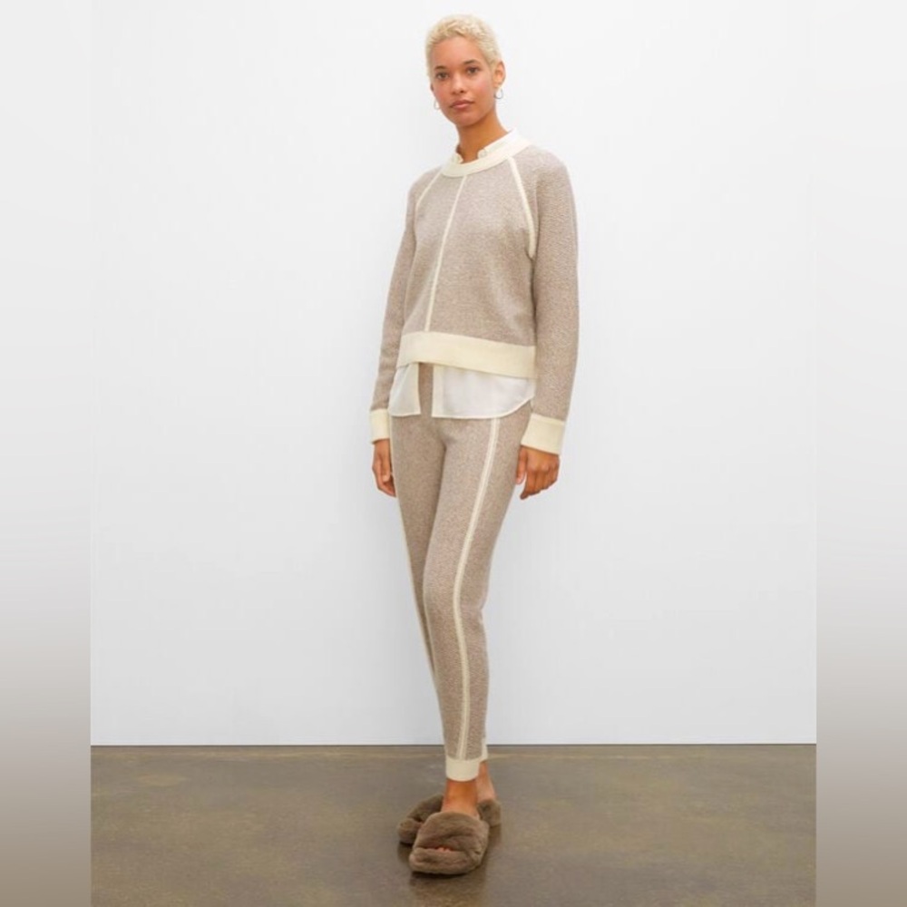 Club Monaco Wool & Cashmere Terry Sweatpant and and sweatshirt